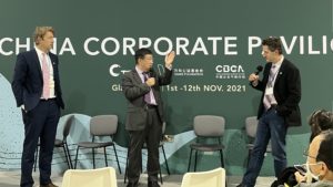 Allen, Li and Ives at COP26